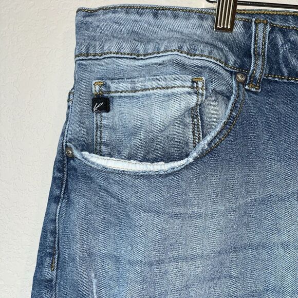 Kancan Woman’s Jeans Size 22 Distressed Skinny Jeans stretch - Picture 4 of 11